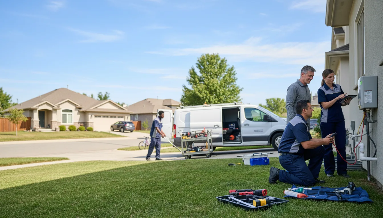 Tankless water heater service in Edison, GA